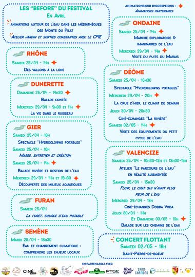 Le programme du Fest'Eau et les animations partenaires_1