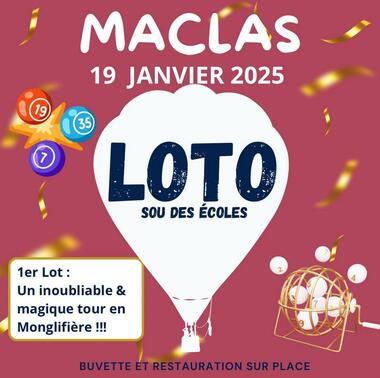 Loto du Sou des écoles_Maclas