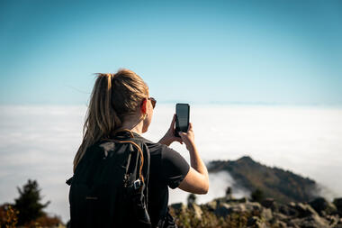Table d'orientation du crêt de l'Oeillon