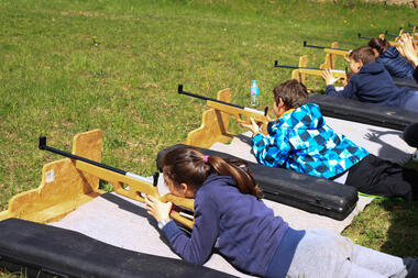 Automne 2026 - Bougez dans le Pilat - Biathlon laser (à partir de 10 ans) - Le Bessat_Le Bessat