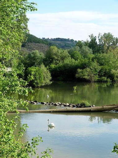 Vue de depuis la Digue