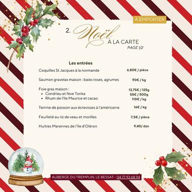 Repas de fêtes_Carte