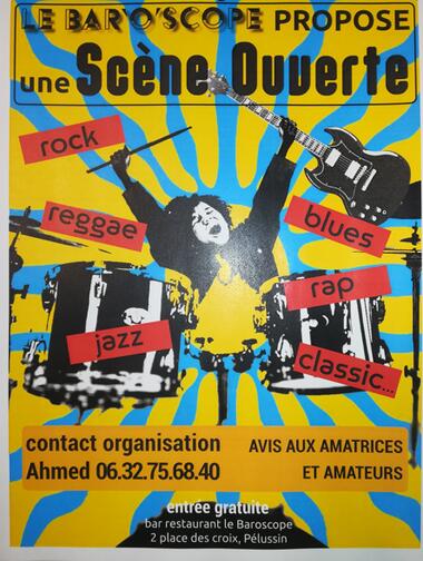 Scène ouverte au Baroscope_Pélussin