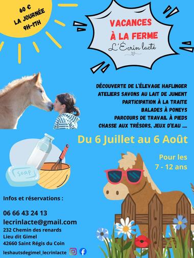 Atelier "L'Ecrin lacté" pour les enfants_Saint-Régis-du-Coin