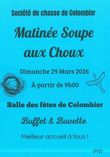 Matinée soupe aux choux_Colombier