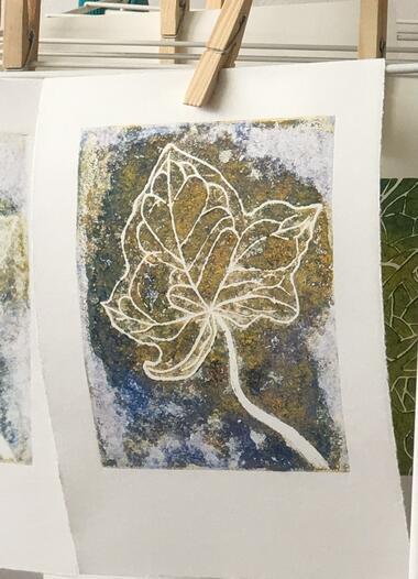 Stage de linogravure enfant "Un été végétal"_Pélussin