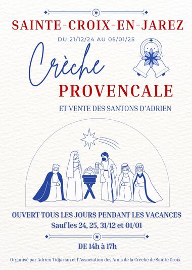 Crèche provençale animée_Sainte-Croix-en-Jarez