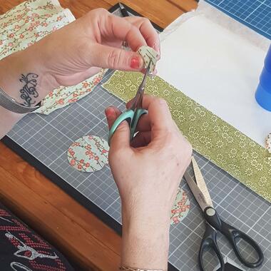 atelier lampe art du papier japonais découpé