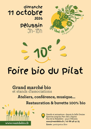 Foire bio du Pilat_Pélussin