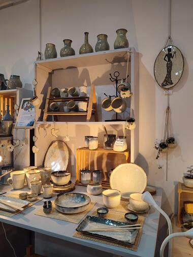 Vernissage à "La Boutique"_Bourg-Argental