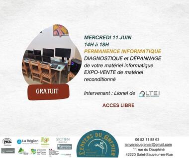 Permanence informatique - L'envers du grenier_Saint-Sauveur-en-Rue