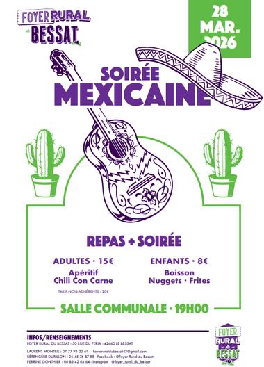 Soirée mexicaine_Le Bessat