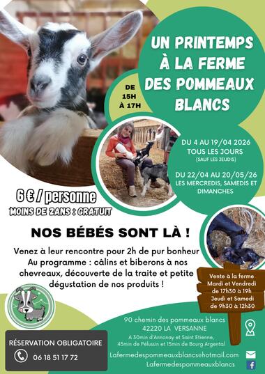 Un printemps à la Ferme des Pommeaux Blancs_La Versanne