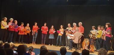 Spectacle "Le Vent qui chante" Groupe vocal et instrumental_Bourg-Argental