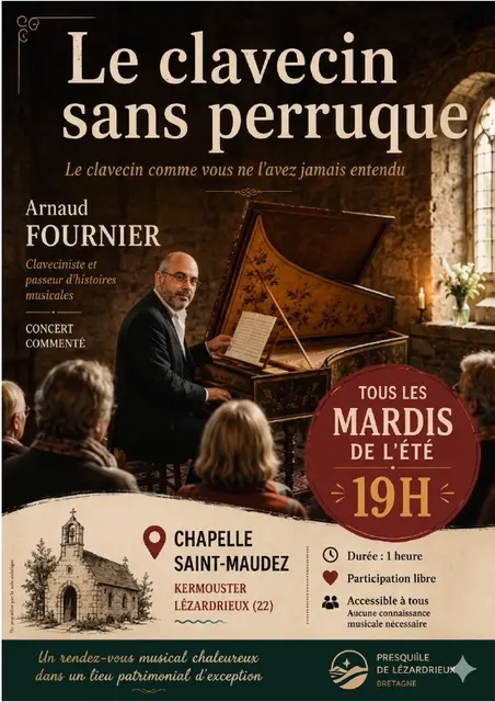 Le clavecin sans perruque (Lézardrieux) | Office de Tourisme de la