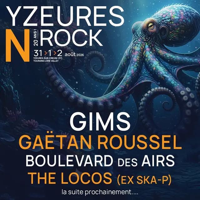 Festival Yzeures'n'Rock (Yzeures-sur-Creuse) | Touraine Val de Loire