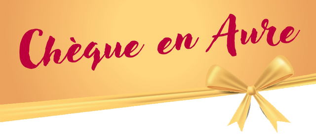 Chèque en Aure