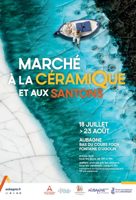 Marché à la céramique et aux santons (Aubagne) | Pays d'Aubagne et de  l'Étoile