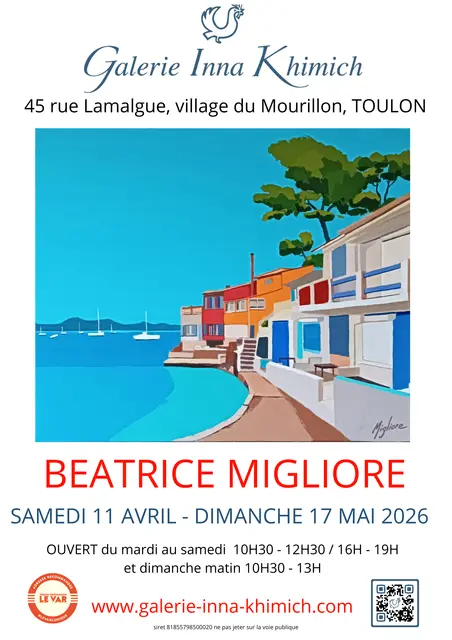Affiche Exposition Etchenic – Mazarin Toulon 1992 – Peintre Provençal