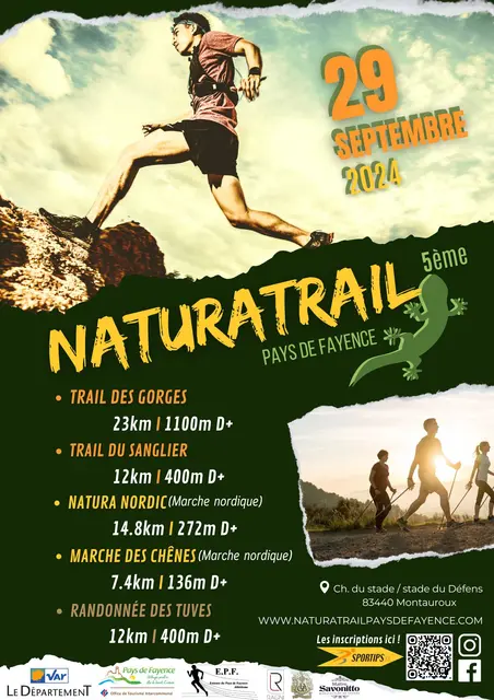 NaturaTrail du Pays de Fayence 2024 Inscription Résultats