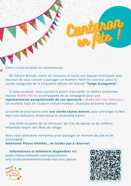 Ouverture du 5&eacute;me Festival Tango Guingette (Cantaron) | Destination C&ocirc;te  d'Azur France &ndash; Le Site officiel