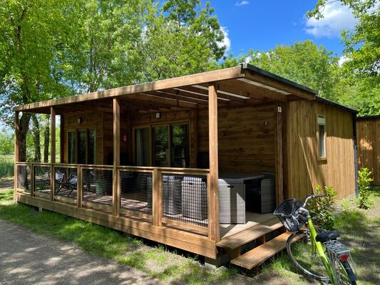 Chalet prestige 60m2 6/7-personnes - Camping la Venise Verte