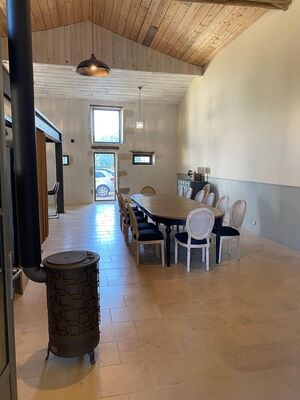 Salle de réception des Logis d'Eglantine