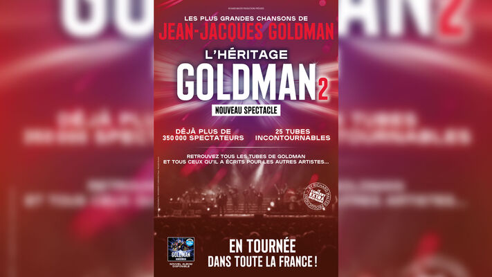 Affiche tournée l'Héritage Goldman 2