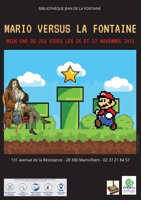 COM Bibliothèque Mario vs La Fontaine