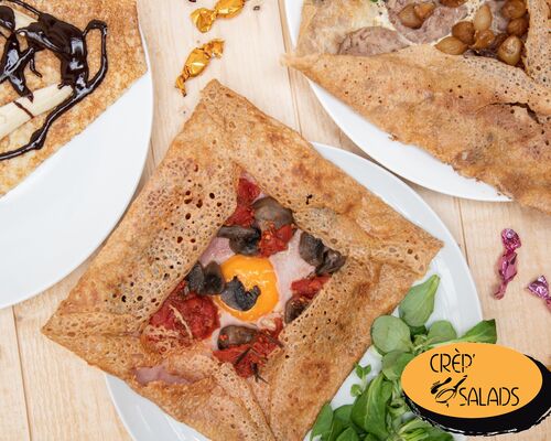 Crêpes salades TRIO GALETTES DE SARRASIN