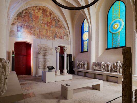 Salle capitulaire du Trésor de la cathédrale Notre-Dame de Chartres©Drac Centre-