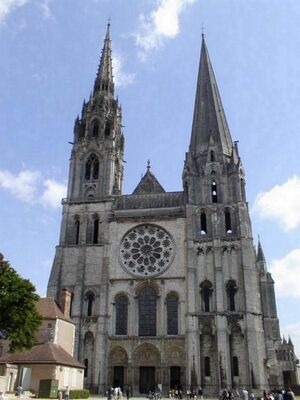 Façade de la Cathédrale - © Office de Tourisme de Chartres