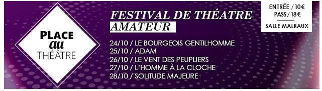 Festival amateur de théâtre - tous en scène