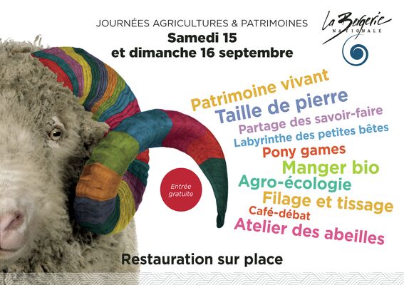 La Bergerie Nationale - Journées Agricultures et Patrimoines 2018 flyer_Page_1