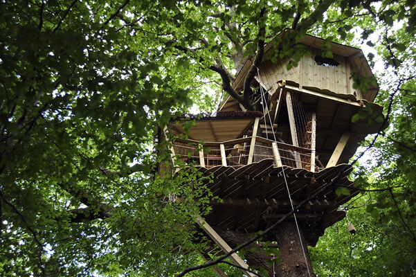 Cabane échelle duplex