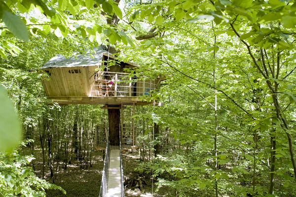 Cabane passerelle des Demoiselles"