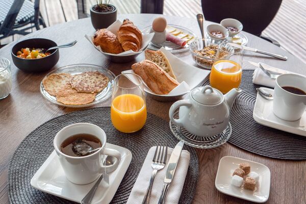 Petit déjeuner - Hôtel Le Boeuf Couronné Chartres