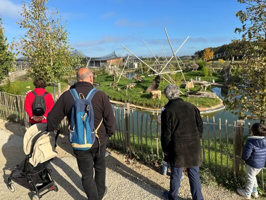 Visite zoo refuge en famile La Tanière ©Sophie_FP