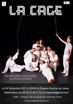 affiche la cage dec 2021