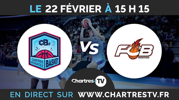 C'Chartres Métropole Basket Féminin vs Charleville-Mézières
