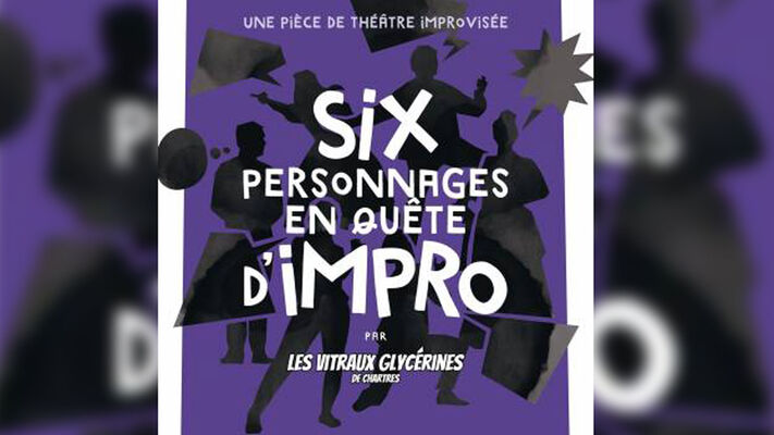 affiche spectacle les Vitraux Glycérines