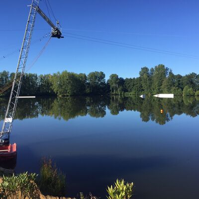 Téléski nautique de Fontaine-Simon