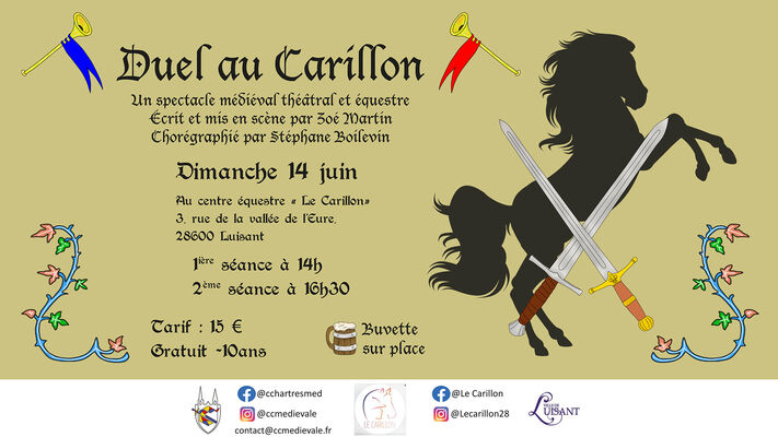 affiche duel au carillon