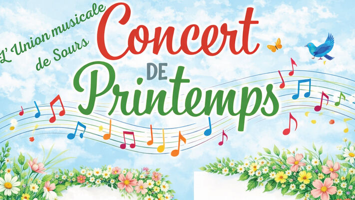 Affiche concert de printemps version 1