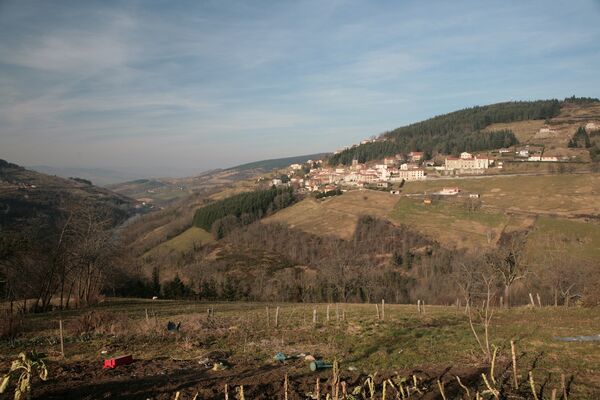 Vue sur la Valla-en-Gier