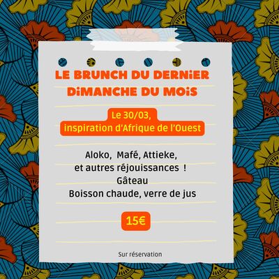 Brunch Afrique de l'Ouest