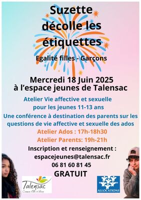 Suzette décolle les étiquettes