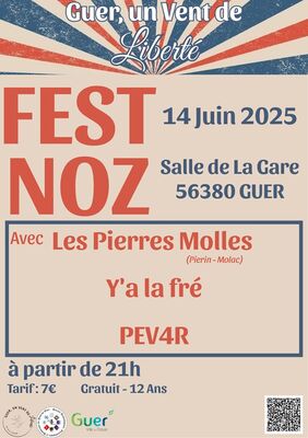 Affiche Fest-Noz-Guer un vent de liberté-2025