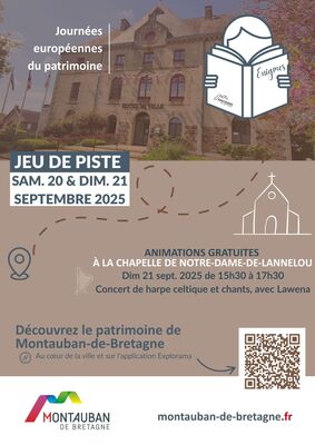 Livret Journée du Patrimoine - Affiche / Flyer