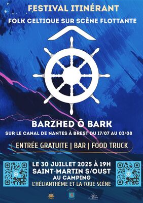 Affiche Saint Martin sur Oust-Barzhed o bark